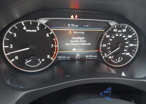 2025 Nissan Altima Sv Fwd из США, поврежденный, VIN 1N4BL4DVXSN345416